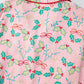 Multicolour Floral Christmas Pajamas Set