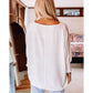 White Smocked Shift Top - Sokayaa