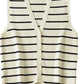Womens Stripe Tank Vest Top - Sokayaa