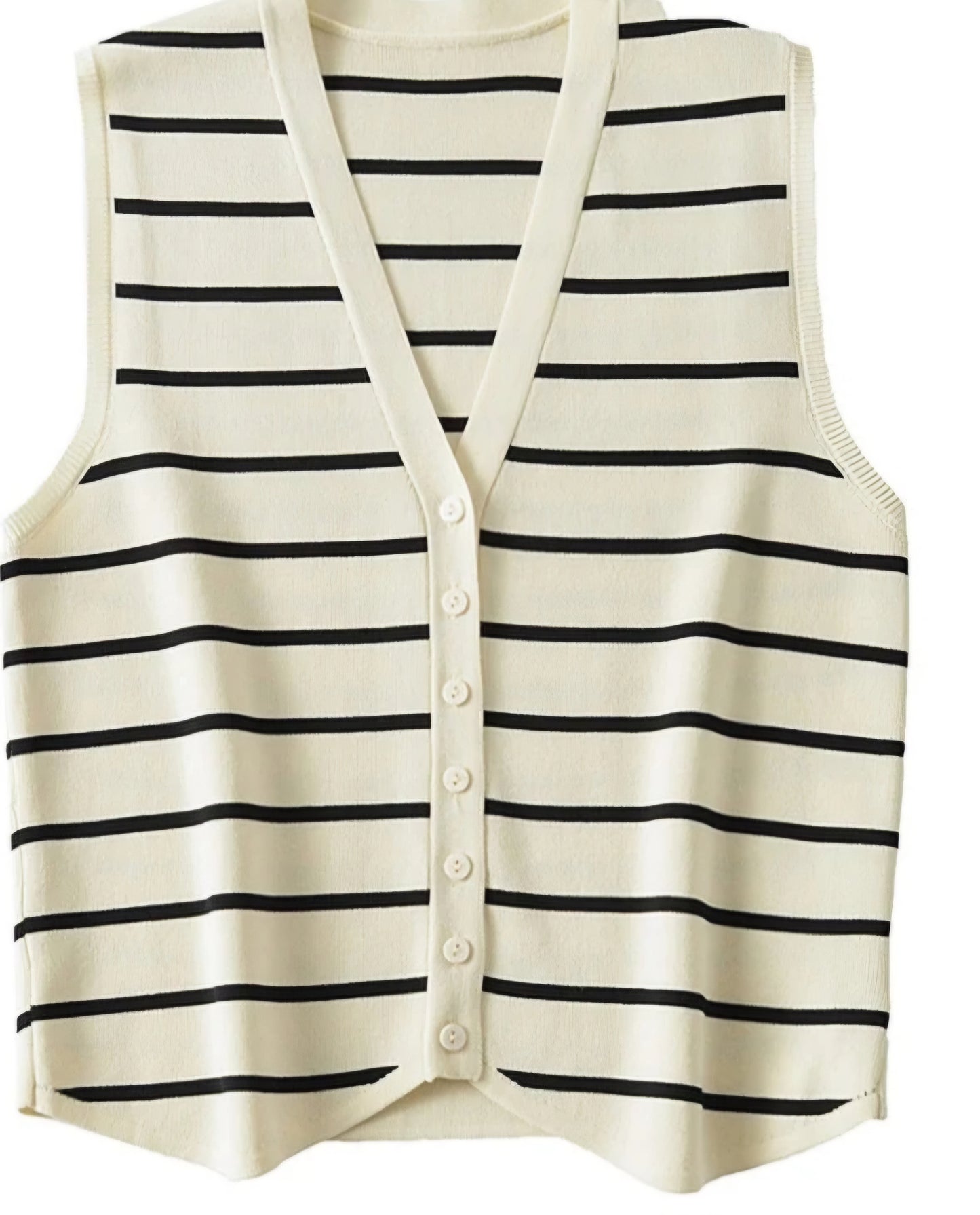 Womens Stripe Tank Vest Top